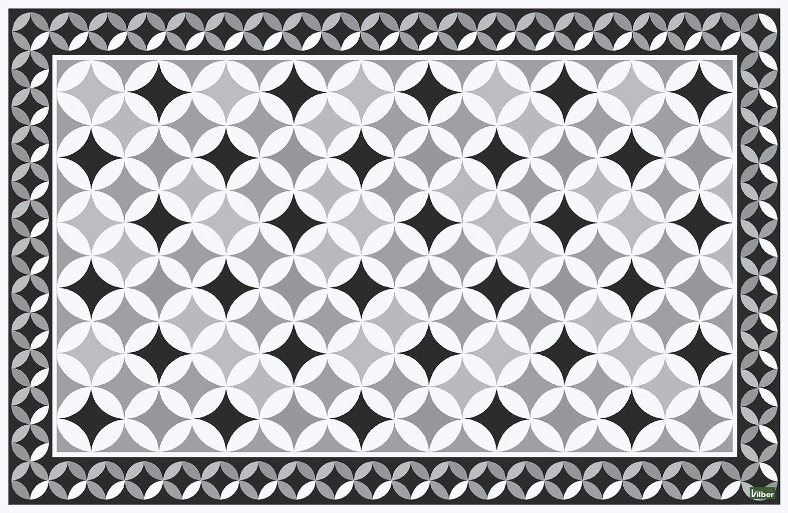 Tapis en Vinyle Antidérapant Vilber Trevi 78 x 120 cm