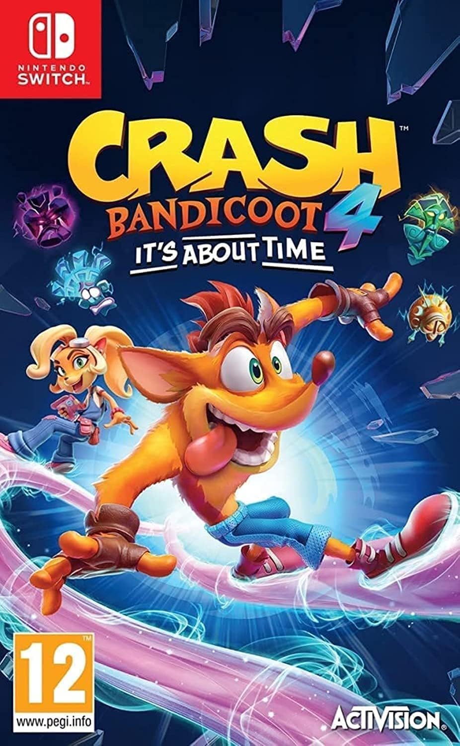 Crash Bandicoot 4 It’s About Time - Nintendo Switch - New Original