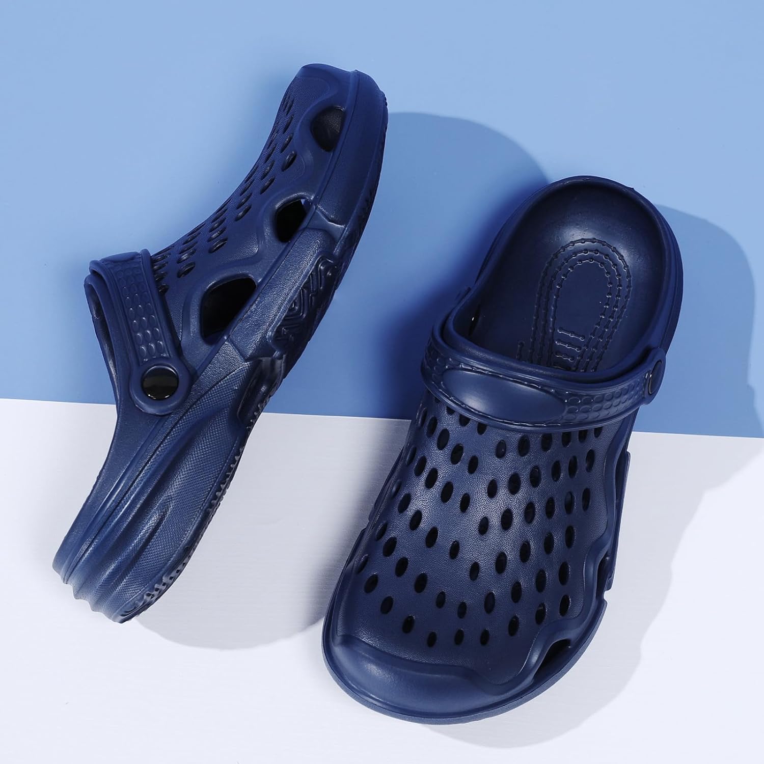 CERYTHRINA Mens Garden Clogs Lightweight Breathable Slip on Sandals Fashions Pool Beach Shoes Non Slip Home Clogs Slippers - Image 6