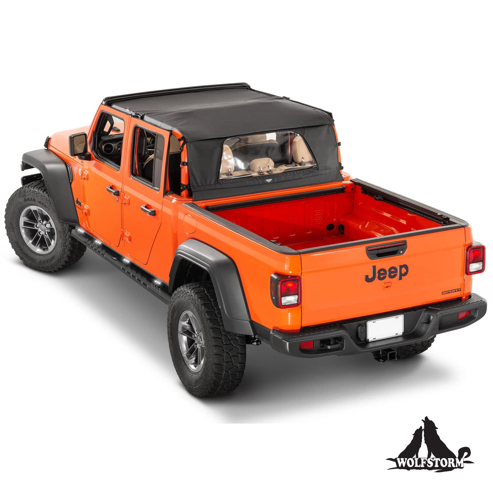 Amazon | サイドステップ 2019 2020 2021 2022 Jeep Gladiator 4ドア