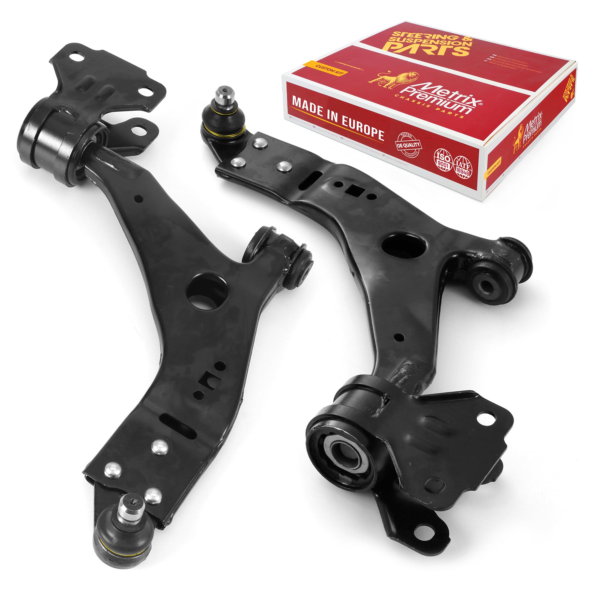 Metrix Premium Chassis Parts Front Lower Control Arm Kit