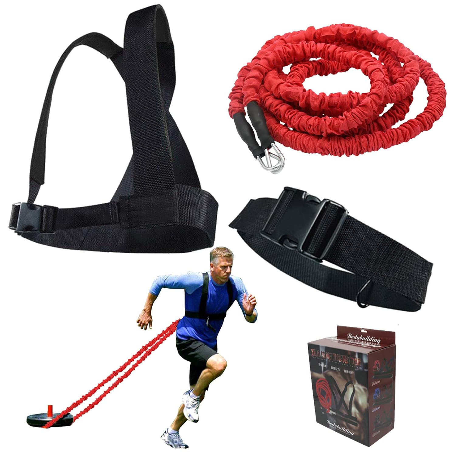 BESTIM Resistance Trainer Acceleration Speed Cord Agility and Speed