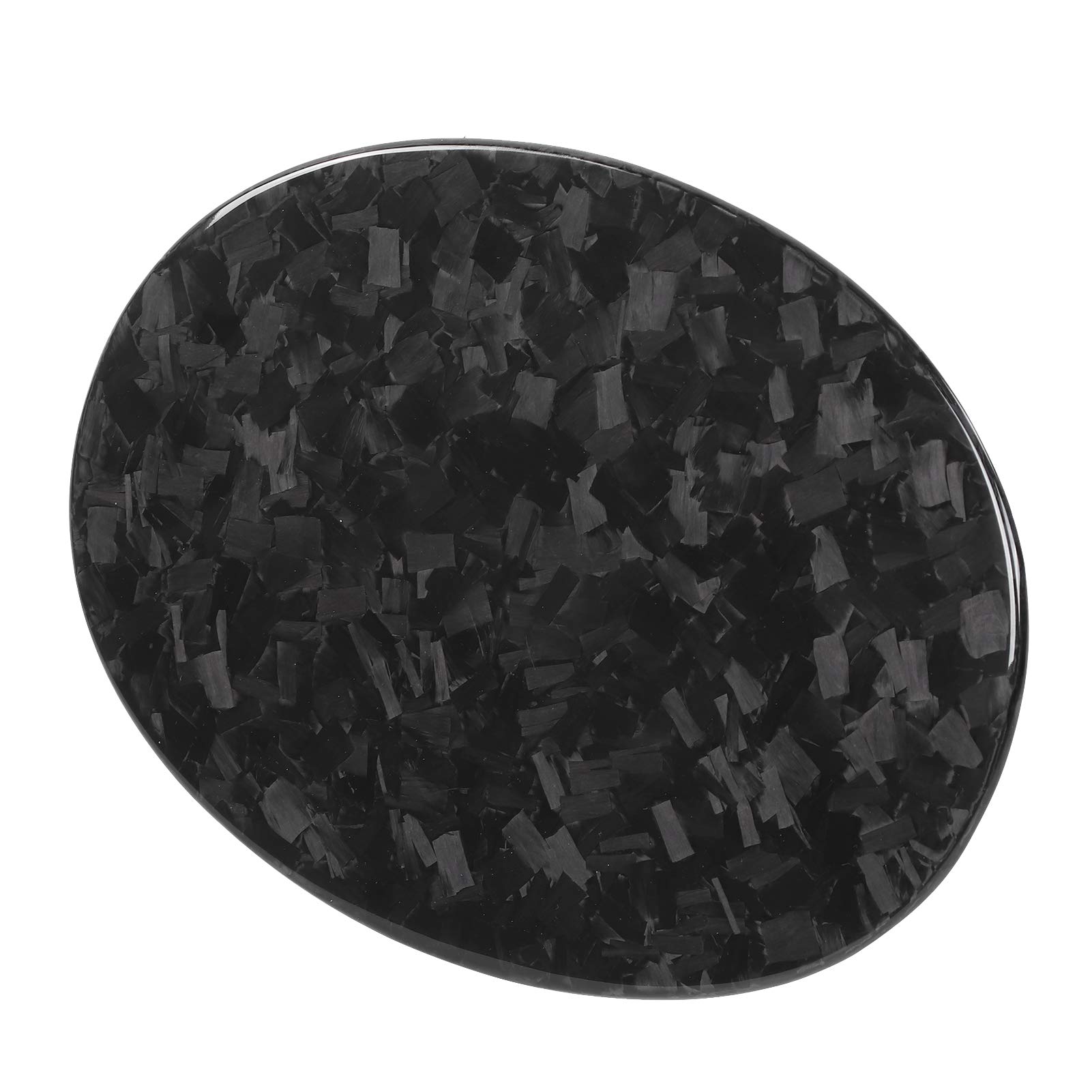 Revestimiento decorativo para la tapa del depósito de de fibra de carbono, pegatina para la tapa del tanque de gas para 2015–2020, fibra de carbono