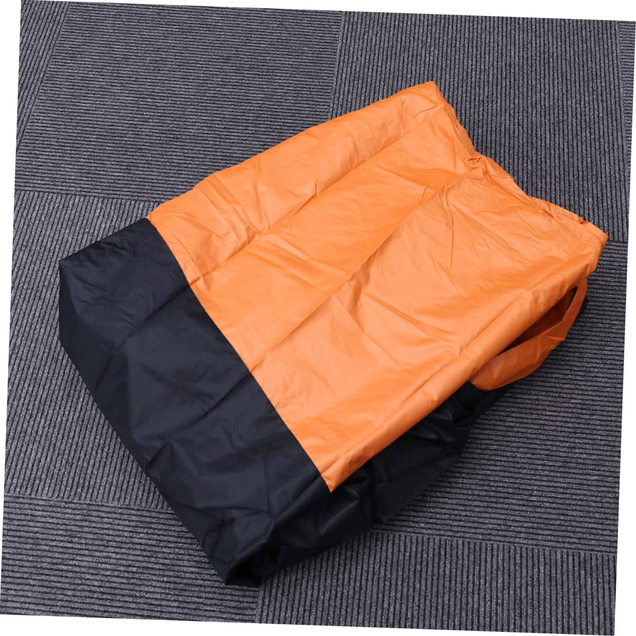 MAGICLULU Housse De Moto Imperméable Et Étanche Housse De Protection La Pluie Soleil pour Quad Et Scooter Noir Et Orange