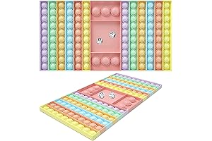 Fidget Poppit Game with Dice - Sensory Pop Fidget Toys for Kids and Adults