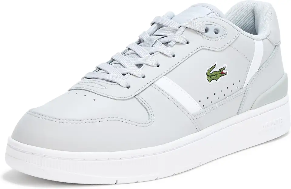 Tênis masculino T-Clip Set, Cinza claro e branco, 42