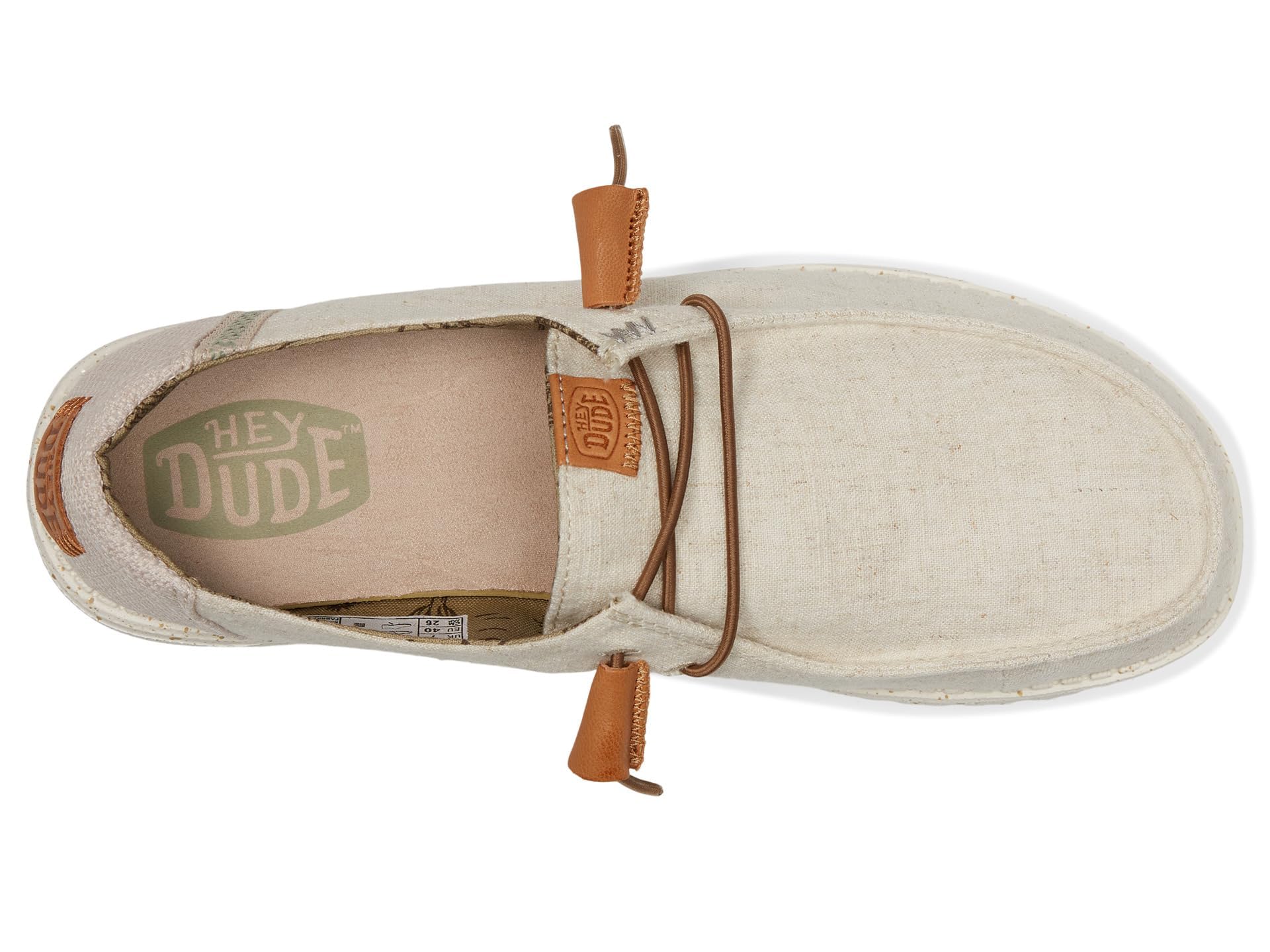 Hey Dude - Wendy Washed Canvas Damen - Slip on Flache Schuhe - Mokassin Stil
