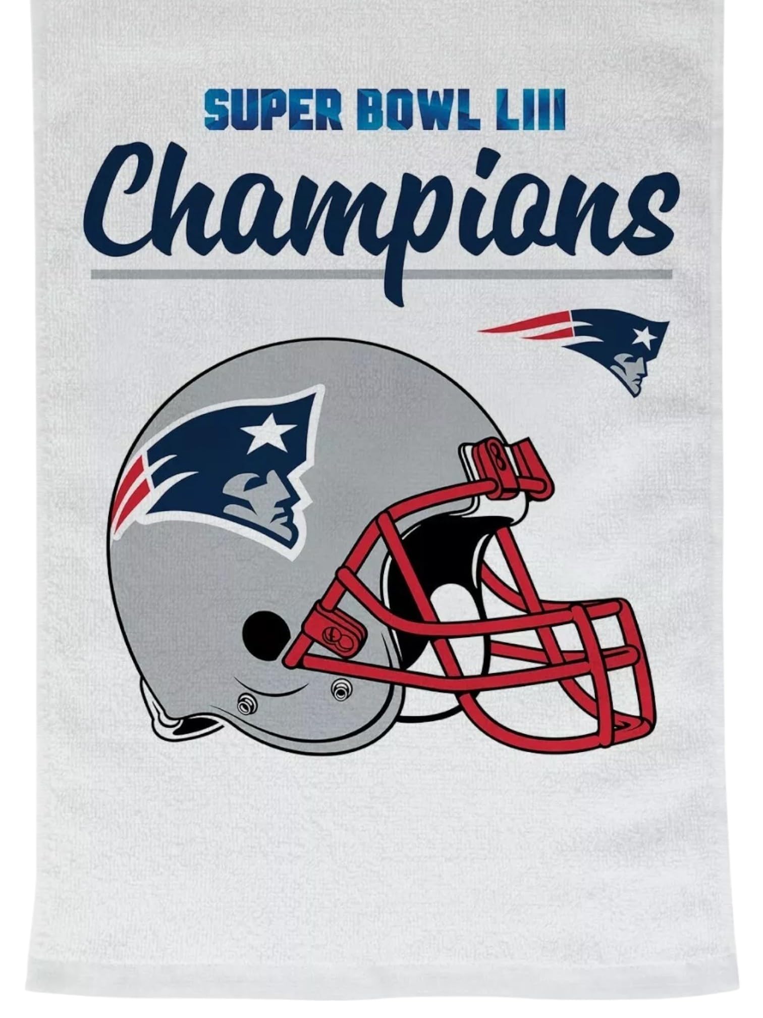 Northwest Official NFL New England Patriots Golf/Rally Towel, 16" x 25"