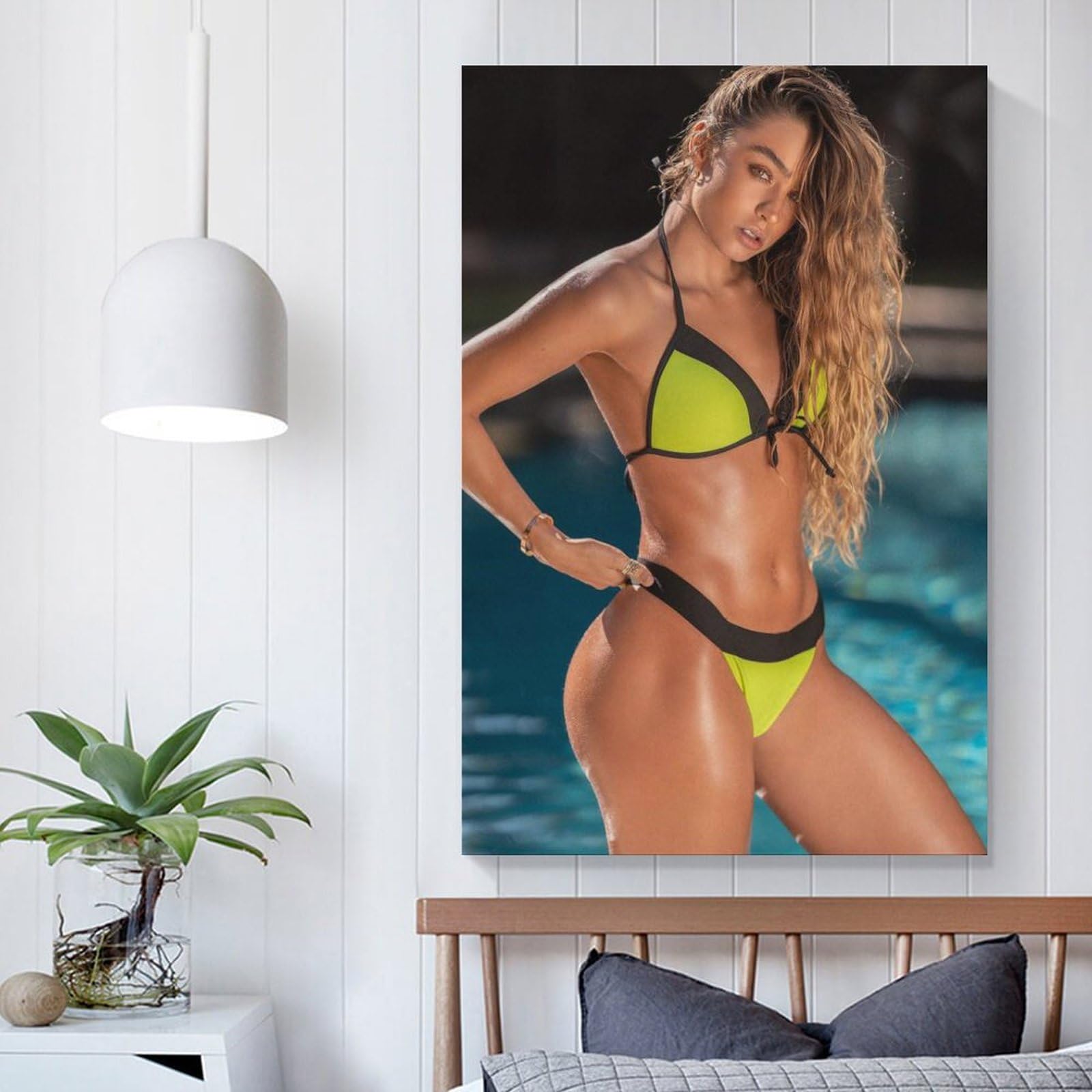 Sommer-Ray Sexy Beauty Bikini Poster Canvas Wall Art Prints Poster Photo  Picture Painting Posters Room Decor Home Decorative 20x30inch(50x75cm) : ...