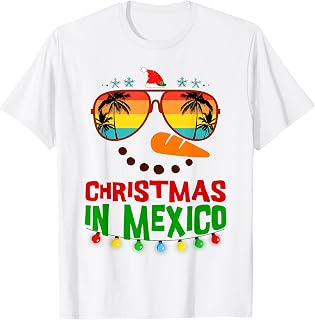 Christmas in Mexico Trip 2025 Family Reunion Matching T-Shirt