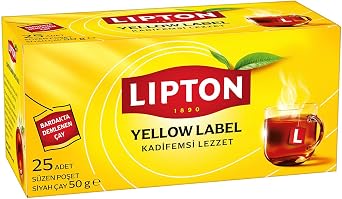 Lipton Yellow Label Bardak Poşet Çay 25'li Paket