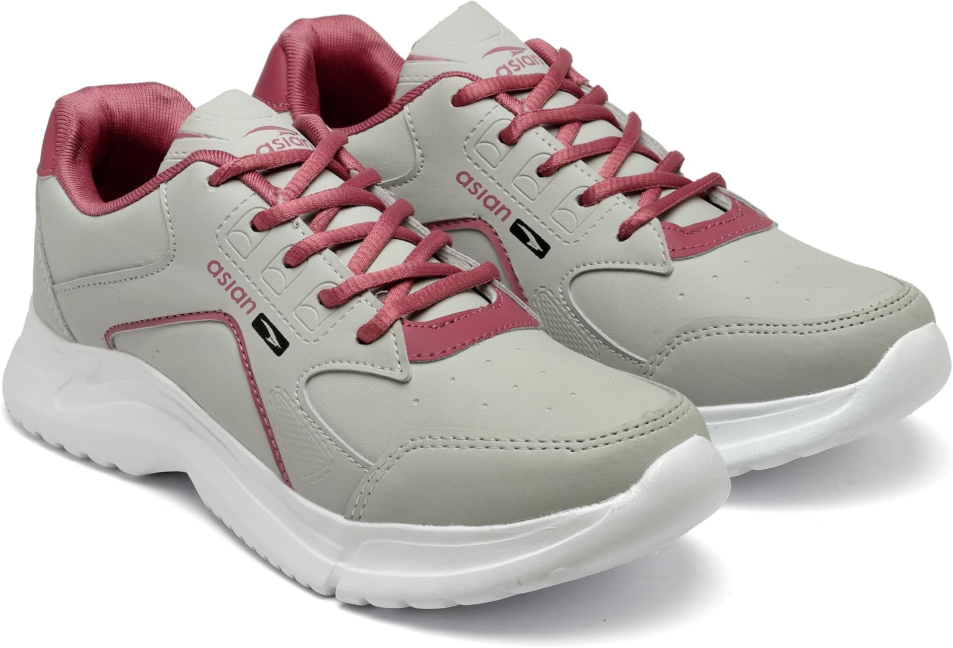 ASIAN Women's Cute Sports Running Shoes,Walking, Gym Casual Sneaker Lace-Up Shoes for Girl's