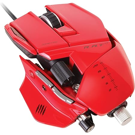 Mad Catz R.A.T.7 Mouse - Red (PC DVD)