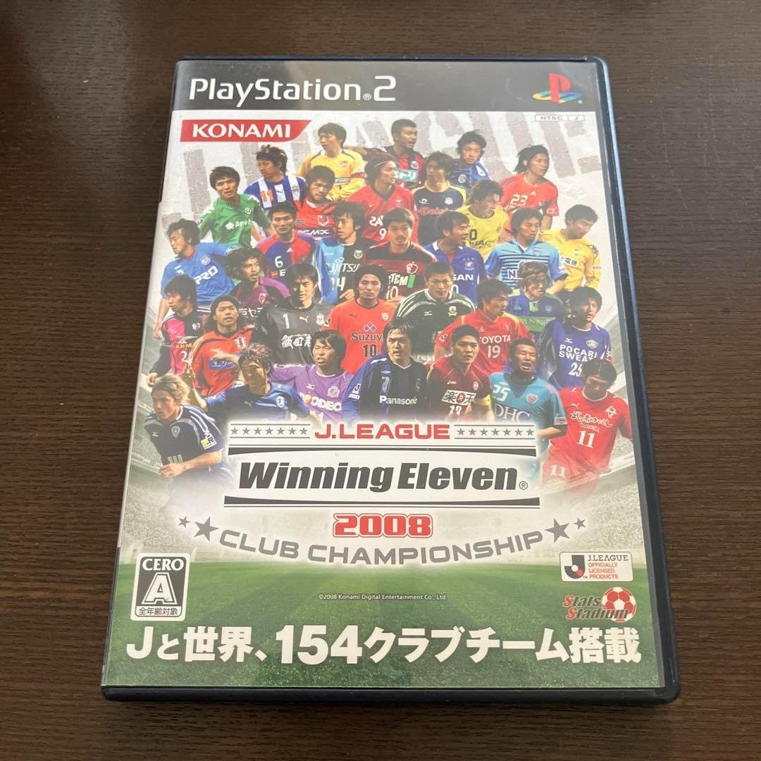 PS2 3本セット Jリーグウイニングイレブン 2007 2008 2009定番 PS2 Jリーグウイニング