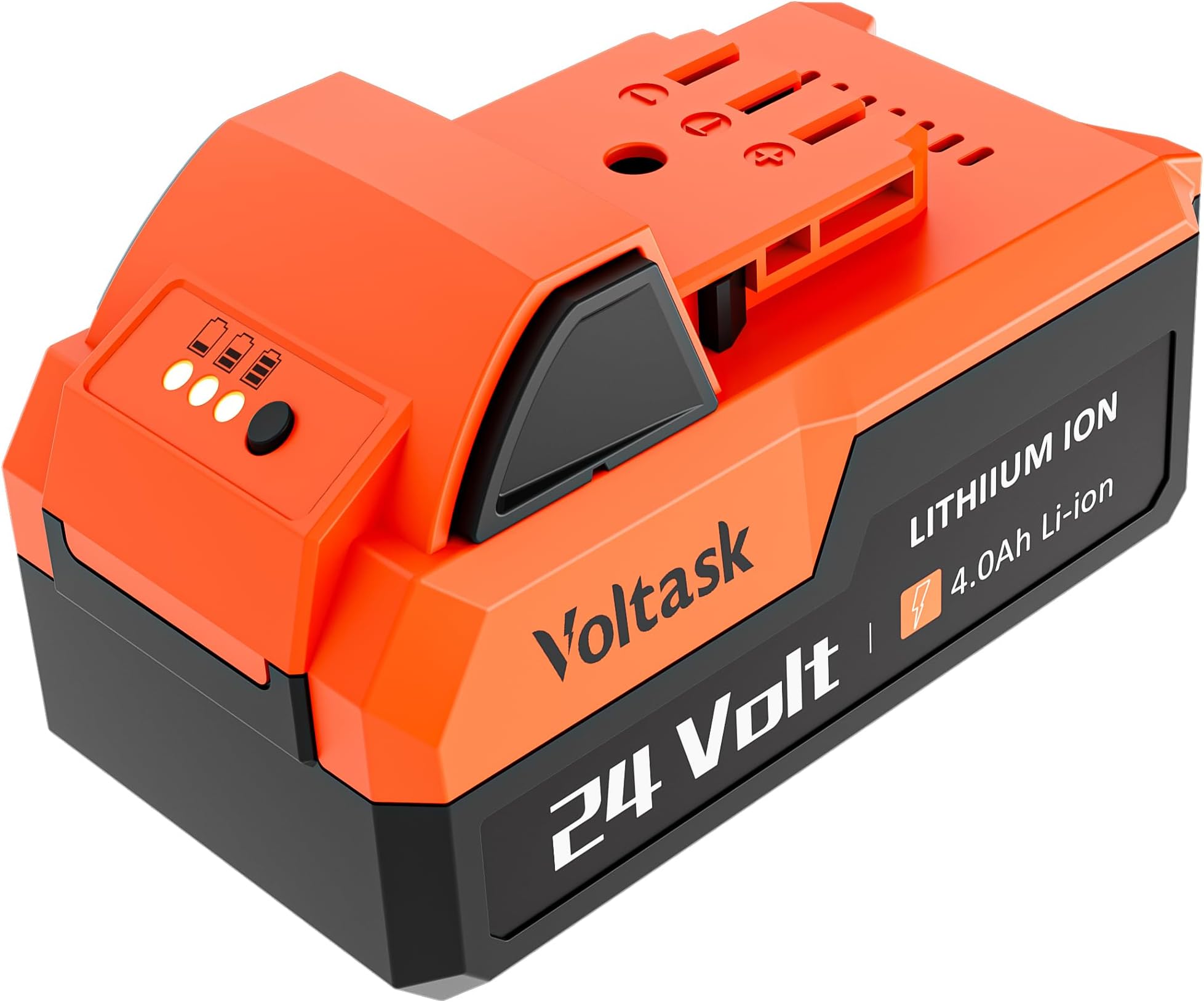 VOLTASK 24V 4.0AH Lithium-Ion Battery Replacement for Cordless Snow Shovel and Cordless Snow Blower