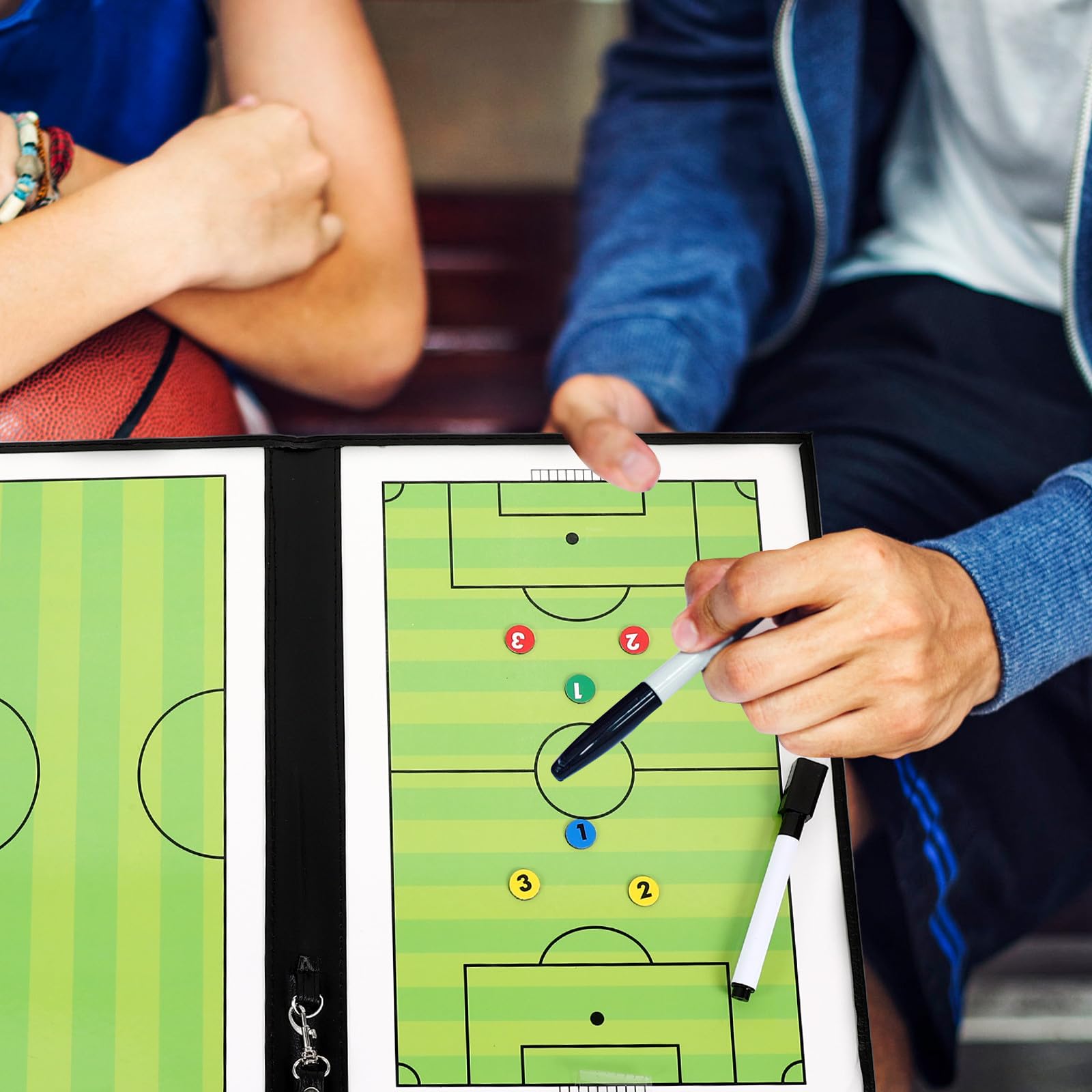 Tablero para Entrenamiento Fútbol de Hierro Verde
