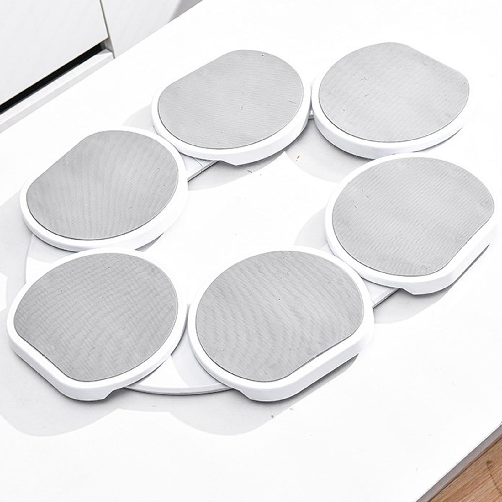 Plateau Tournant Électrique Multifonction 360 Degrés pour Table à Manger, Service Alimentaire Rotatif Idéal pour Familles et Réunions