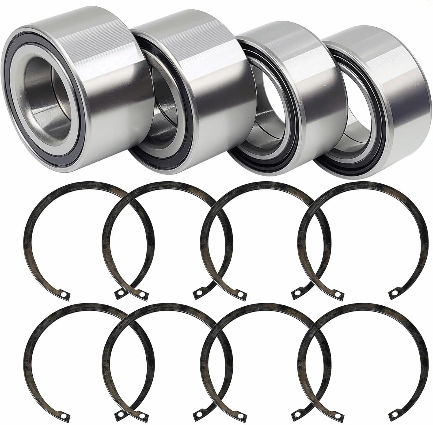 Front and Rear Wheel Bearings Front and Rear 3514699 3514635 for 2010-2025 Polaris Ranger RZR 800/RZR S 800,Ranger 900 XP/Ranger 900 Crew,Ranger 1000/XP 1000/Crew 1000,ACE 570#3585502 3514627 3514924