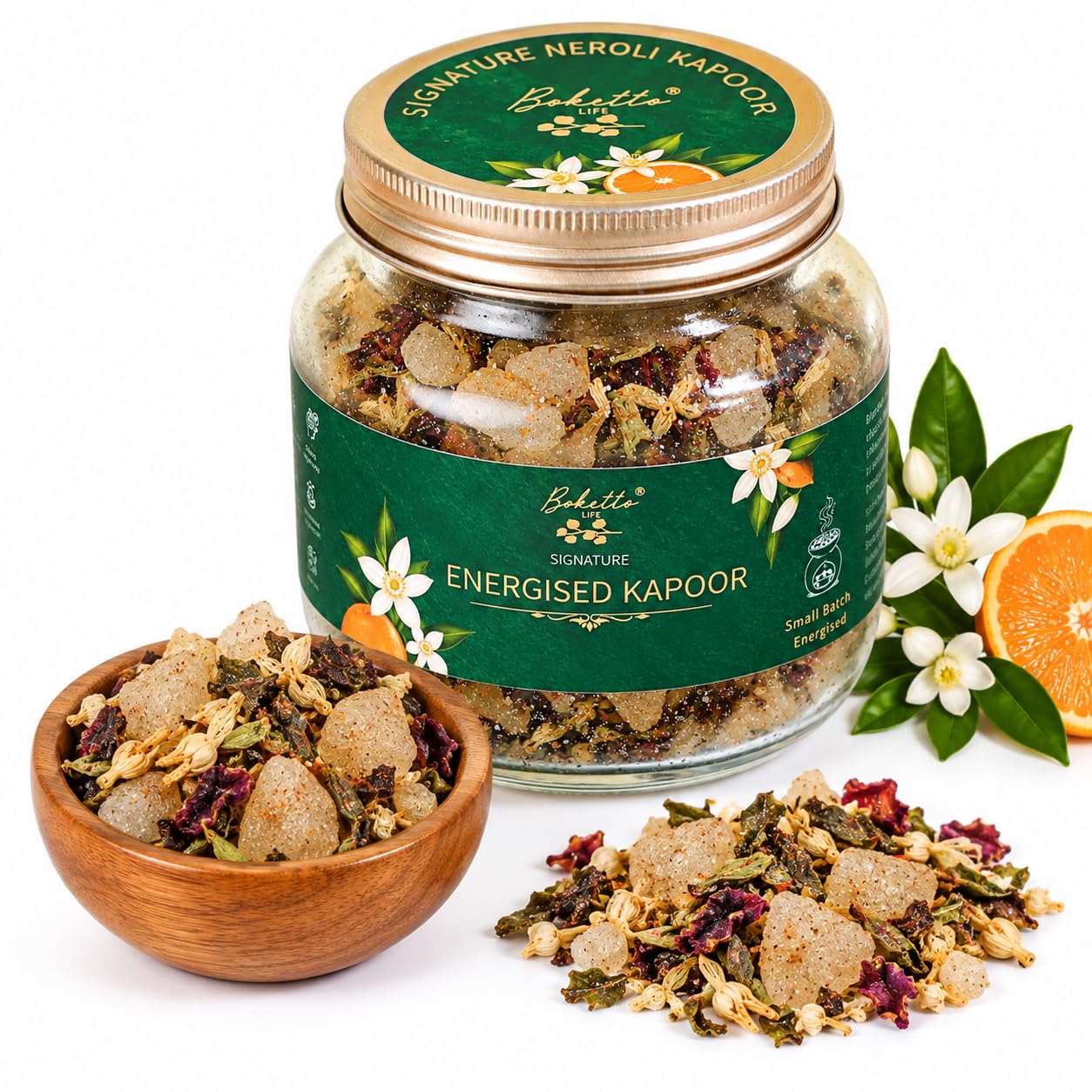 Bhimseni Camphor Kapoor Mix - Neroli | Puja & Aromatherapy -10