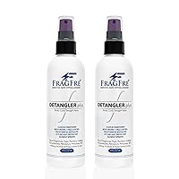 Vista 9 de Detangler plus Styling Spray para el cabello de 8 onzas, protector contra el calor y espray de soplado, acondicionador sin enjuague para pieles