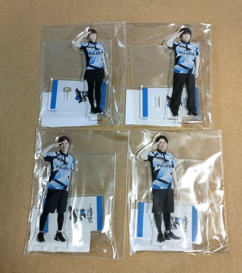 U-NEXT Pirates（ユーネクストパイレーツ）　アクスタ小林剛 瑞原明奈 Amazon.co.jp: Mリーグ U-NEXTパイレーツ アクリルスタンド