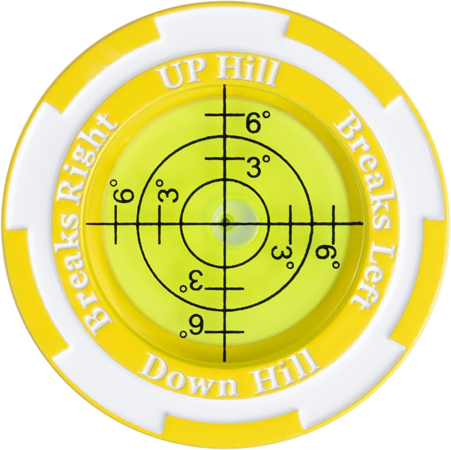 Golf Ball Marker with Bubble Level for Putting Green – Golf Accessories for Men, Putting Alignment Aid & Golf Ball Markers Gifts, Premium Training Tool | SmartLevel Upgrade
