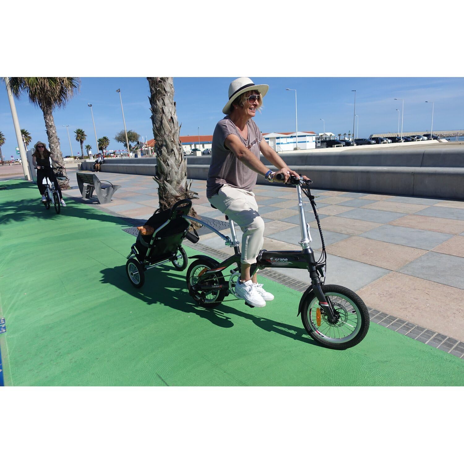 E-scape Remorque à vélo et Chariot à Main