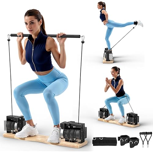 RevFit Home Gym Equipment – All-in-One Portable Workout Machine for Full-Body Strength Training, Compact Home Fitness System