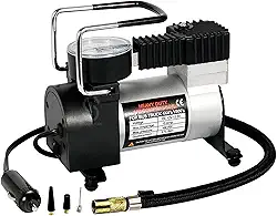Compressor De Ar Portátil 12v Até 100 psi Carro Moto Bola