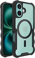 Vista 43 de Smartish® funda protectora magnética para iPhone 14 - Funda Gripzilla compatible con MagSafe [Resistente + Dura] Funda blindada de agarre pesado