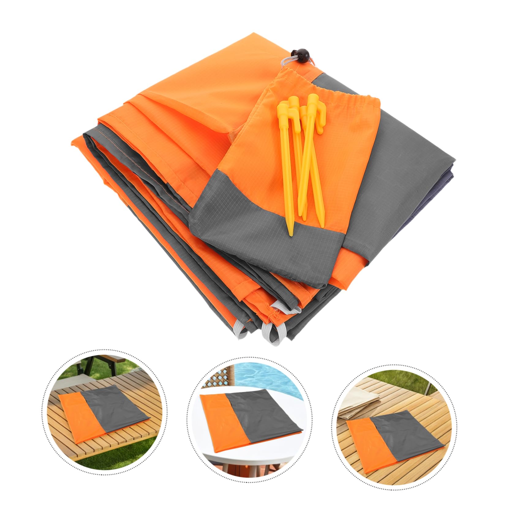 YARNOW Tapis de Pique- Pliable et Portable Couverture Imperméable et Épaisse Grande pour Plage et Voyages Résistant