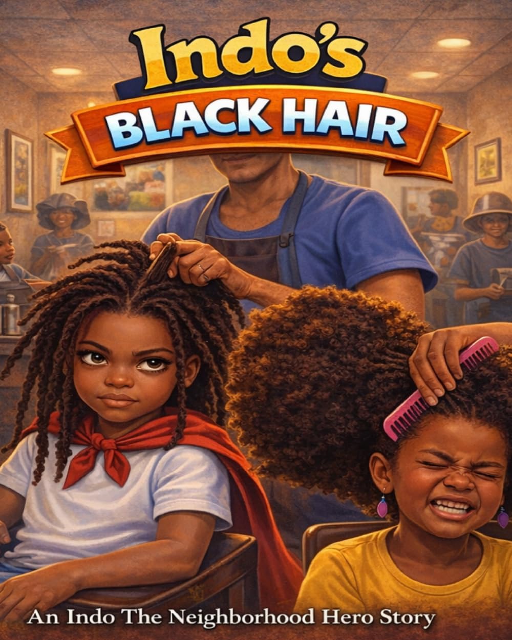 Indo’s Black Hair (Indo The Neighborhood Hero)