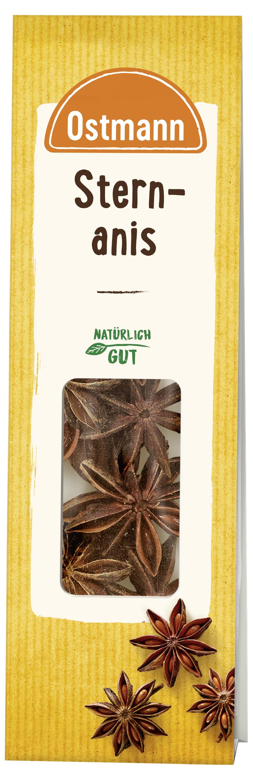 Ostmann Gewürze Sternanis, 14.4 g, 8 Stück (1er Pack)