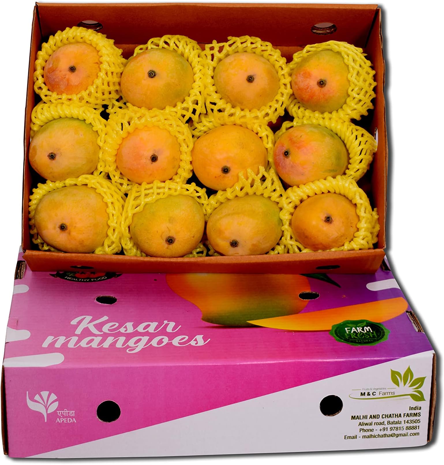 Kesar Mango || Juicy Mango || King of Mangoes || India || 12 Pieces || £44.99