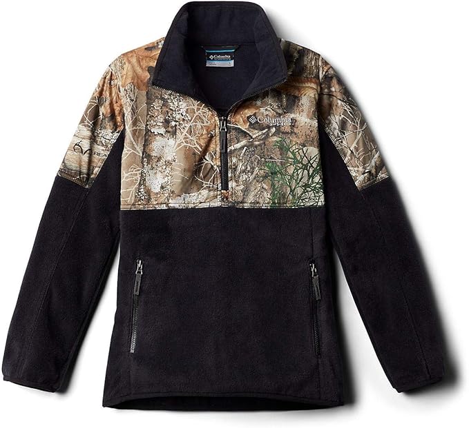 columbia camo fleece pullover