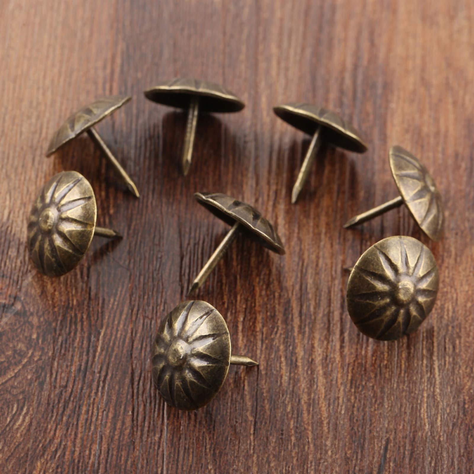 Boîte à Bijoux intérieure 17x15mm, 20 pièces, punaises de Meubles canapé, Porte adaptée au Bureau l'école