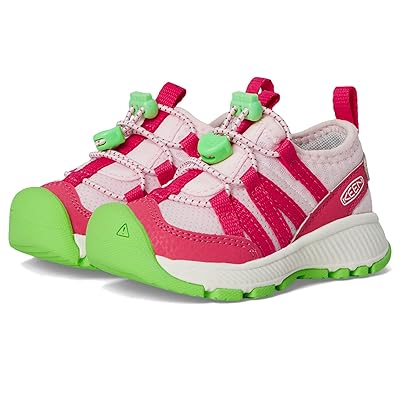 KEEN Kids Motozoa Sneaker (Toddler) Kids Shoes Raspberry/Summer Green