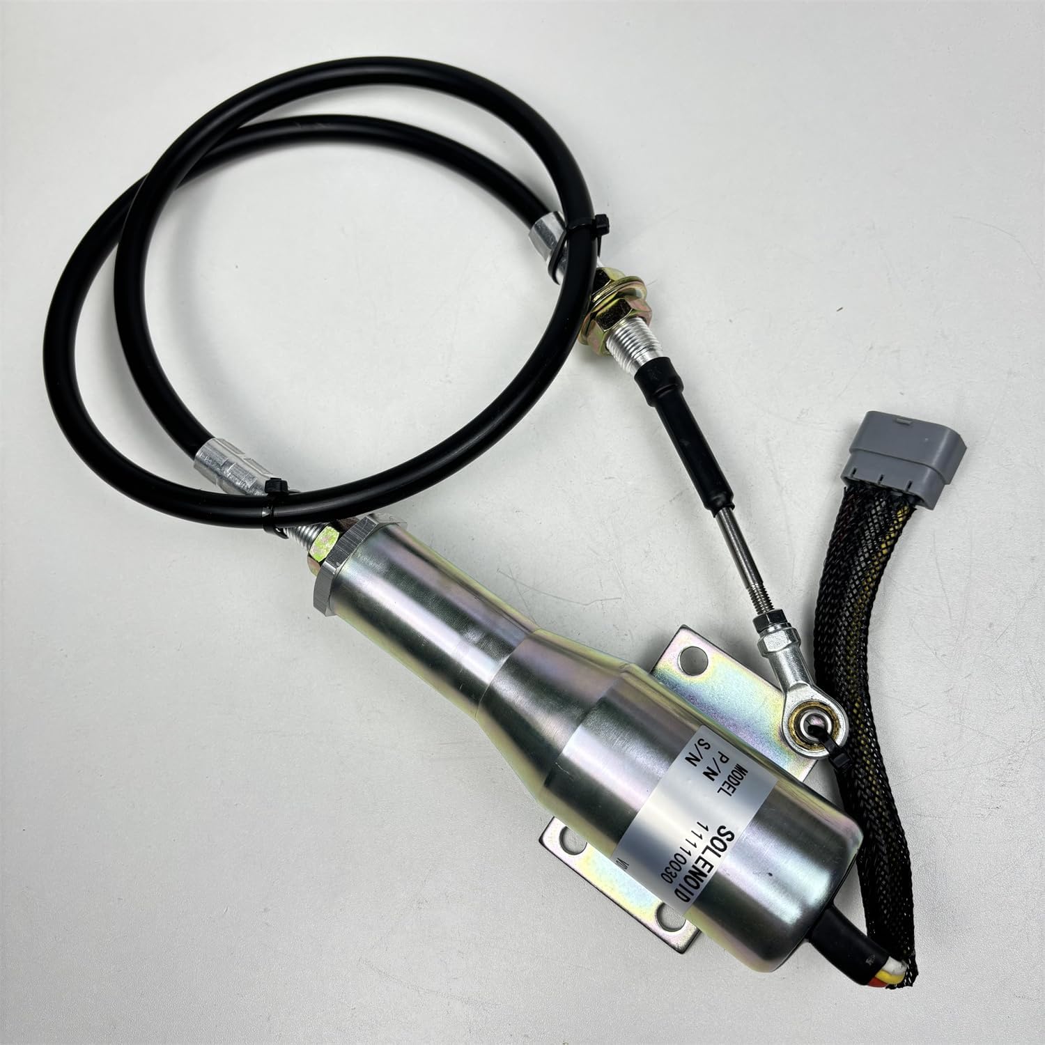 24V Stop Solenoid 11110030 for Volvo Wheel Loaders L70C L120C L90C L220D L70D YDXFDPARTS