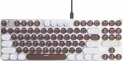 Amazon | E元素e-yoosoゲーミングキーボード有線87キー英文配列