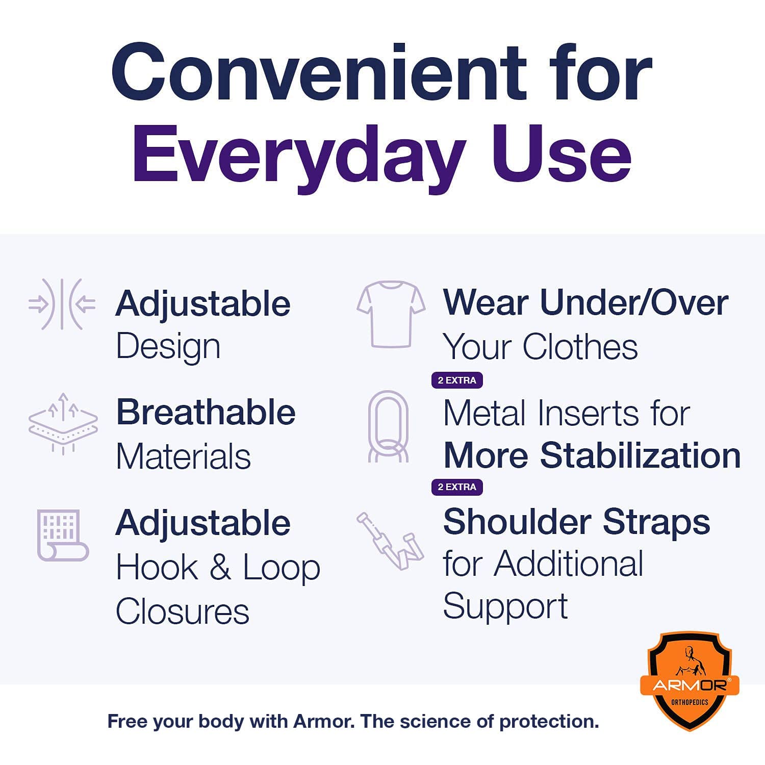 Amazon Com Armor 成人中性胸部支撐帶附2 線框架握把 可在打開心臟手術 胸腔手術或胸骨骨折後穩定胸部 黑色 S 號 男女皆宜