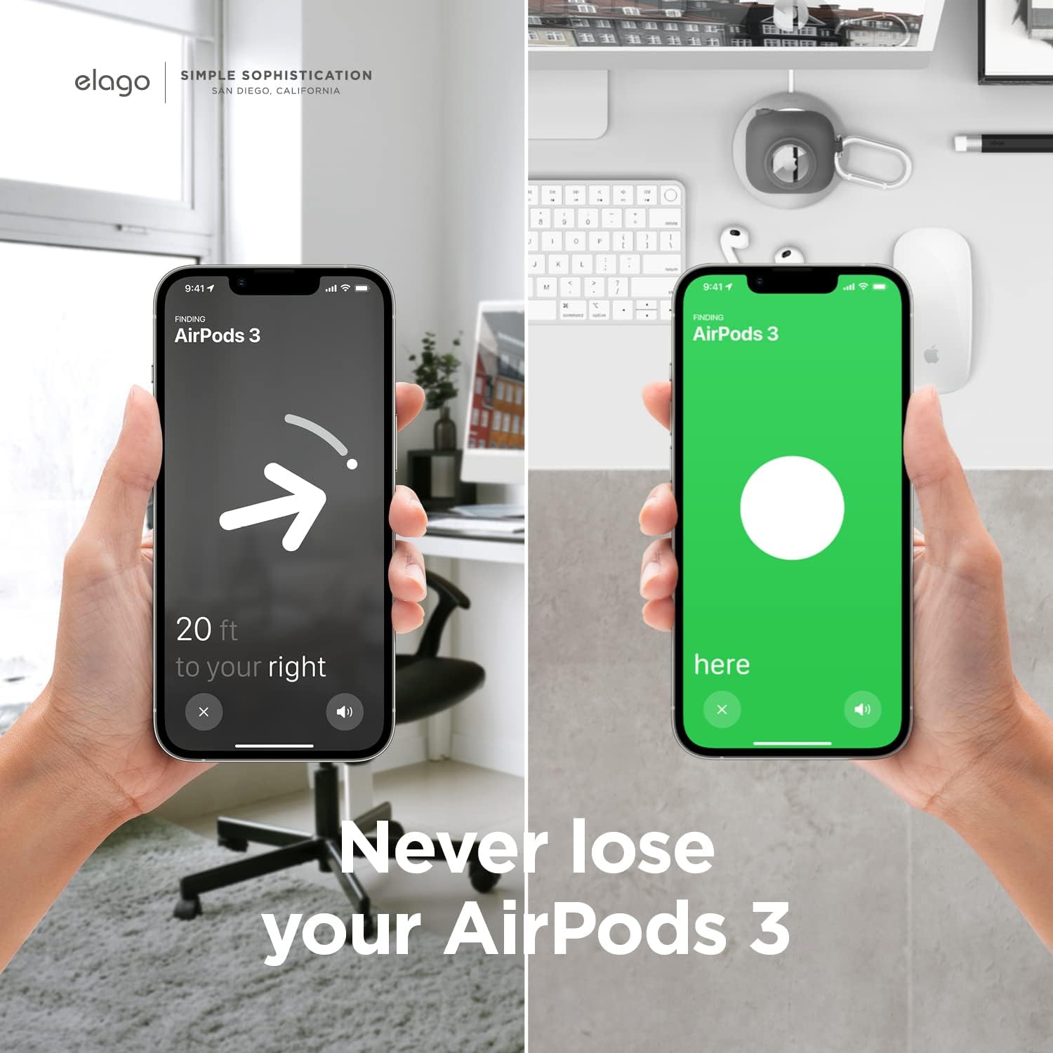 elago Snapshot Compatible with AirPods 3 Case, Compatible with AirTags, Cute Camera Design with Keychain, Durable Silicone - Image 4