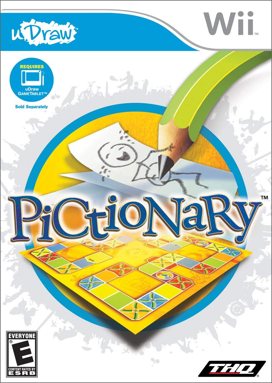 Amazon.com: Pictionary - Udraw - Nintendo Wii (Renewed) : Video Games