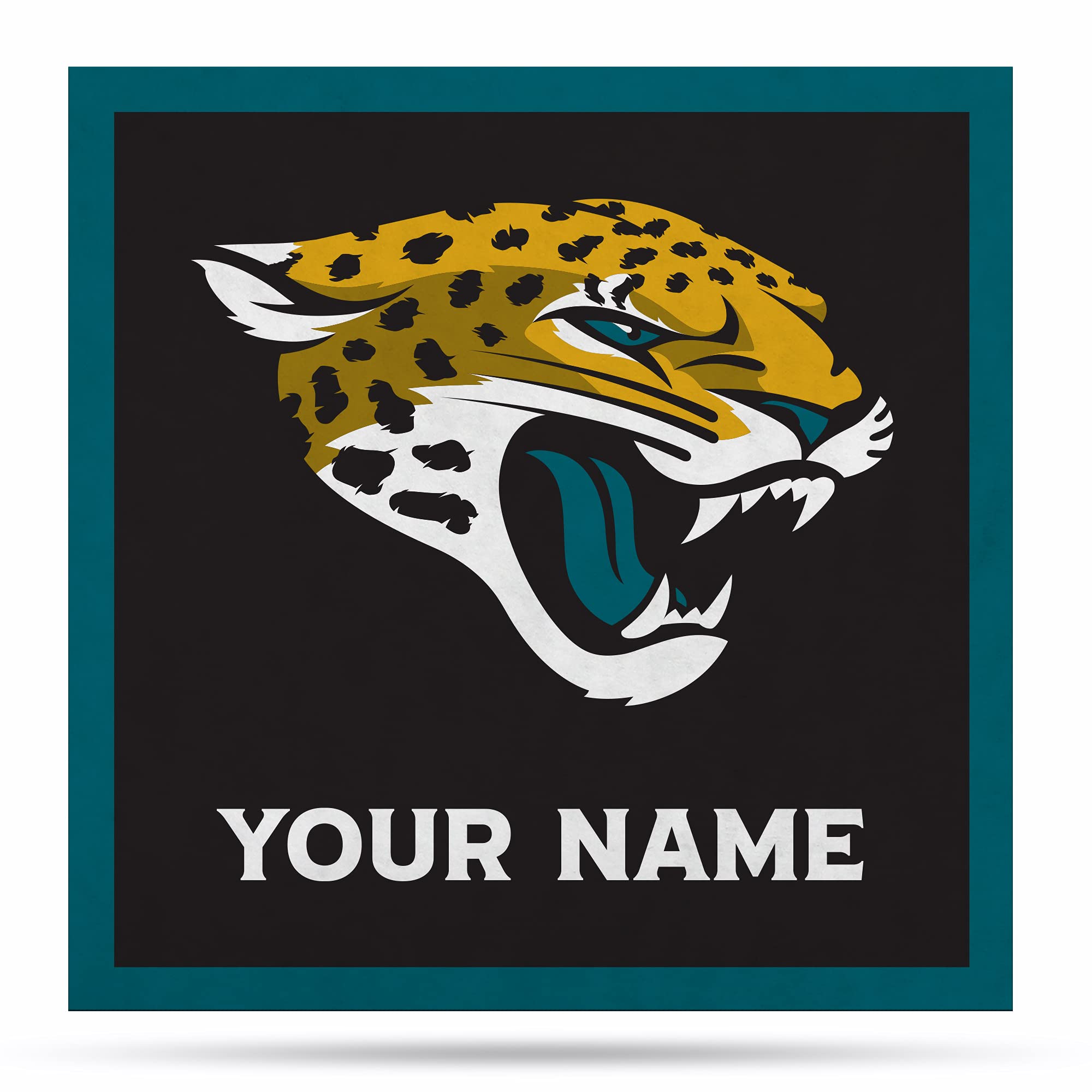 Rico Industries NFL Football Jacksonville Jaguars Personalized 35