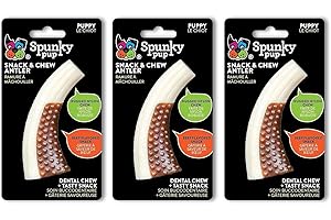 Spunky Pup Antler Chews - The Perfect Treat for Your Furry Friend!