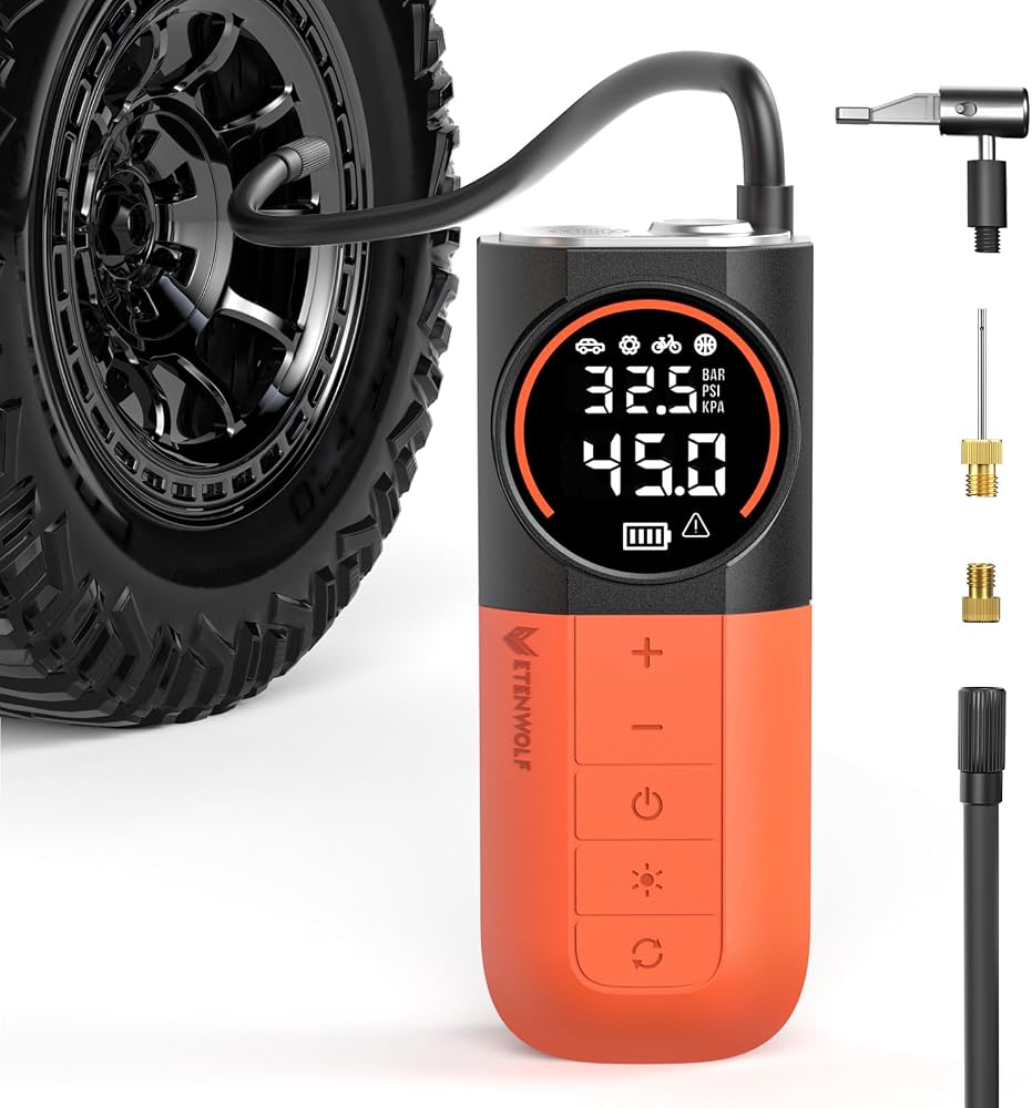 Product image of ETENWOLF S1 Tire Inflator Portable Air Compressor