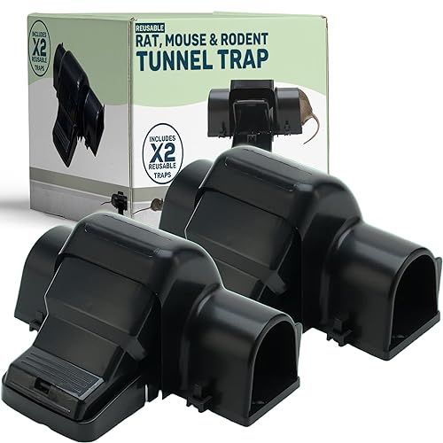 W4W Dual Entry Rat Trap - Quick Kill Snap Tunnel