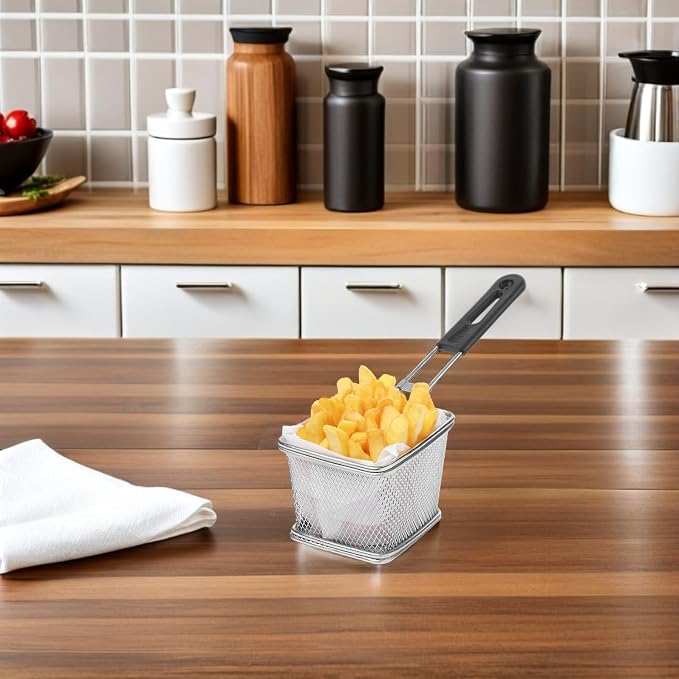 Mango Repuesto para Canasta de Freidora de Acero Inoxidable miniatura 6
