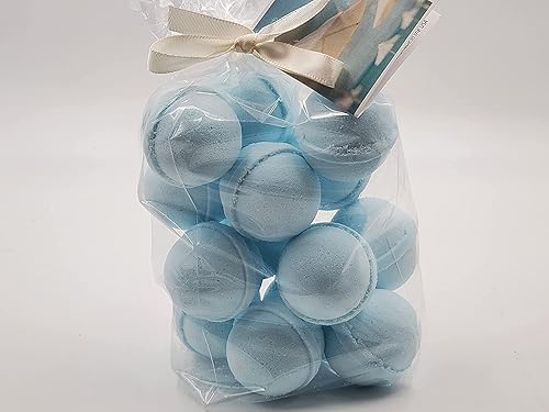 Miniatura 4 de Spa Pure Cool Water Fizzies bombas de baño fabricadas en Estados Unidos, ultra hidratantes con manteca de karité, ideales para piel seca (14