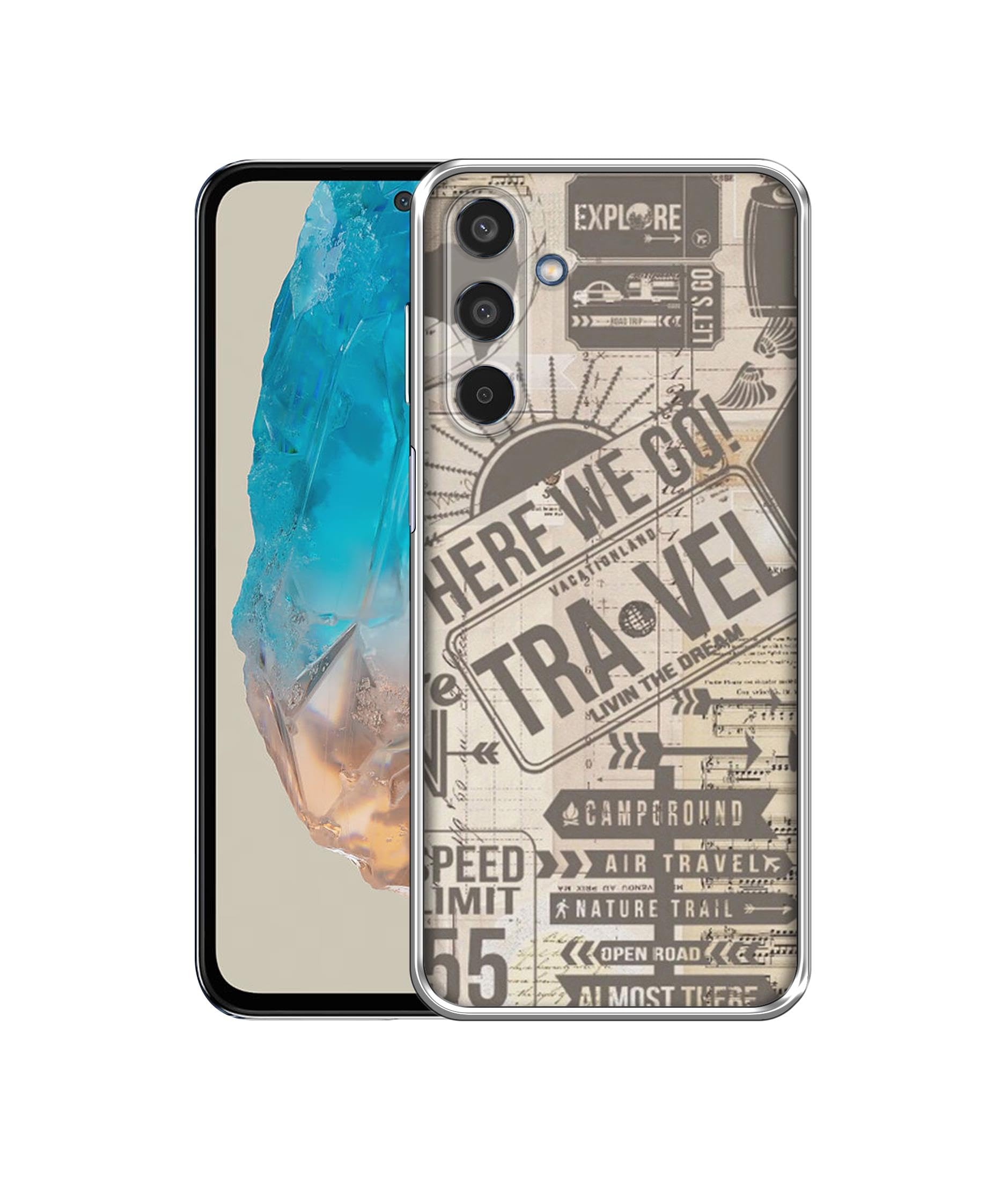 Casotec Travel Design Printed Silicon Soft TPU Back Case Cover for Samsung Galaxy M35 5G (B0D9FHJQTQ) Amazon Price History, Amazon Price Tracker