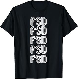 FSD Sioux Falls Airport Travel T-Shirt